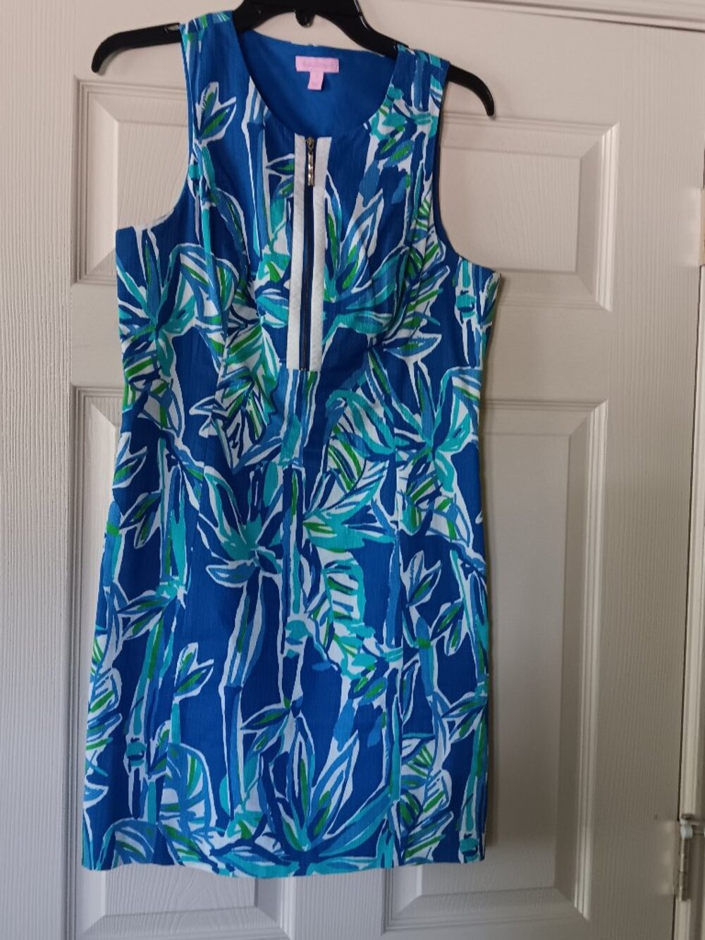 Lilly Pulitzer sleeveless shift dress 8